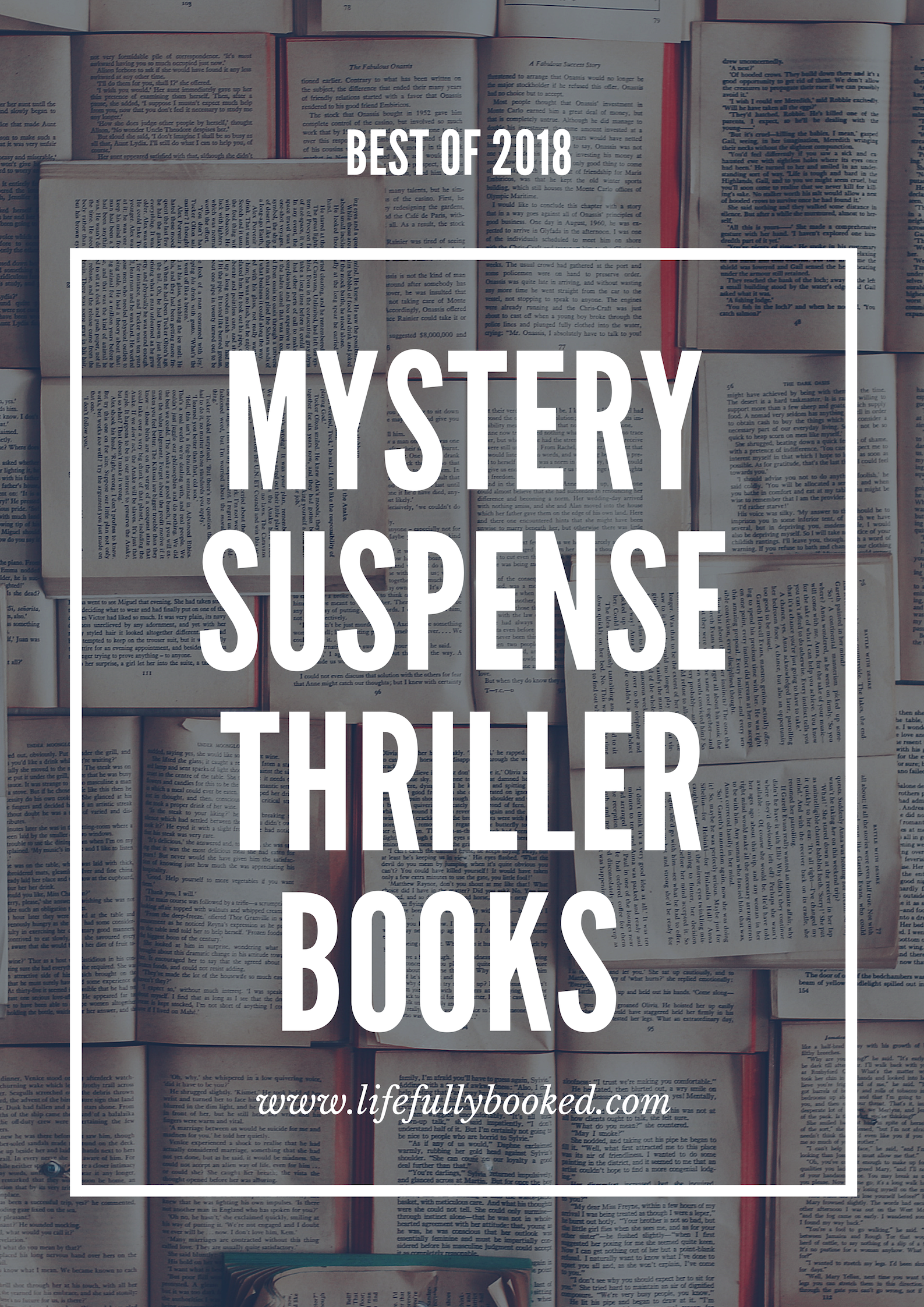 Best of 2018: Mystery/Suspense/Thriller Books–Plus Giveaway!