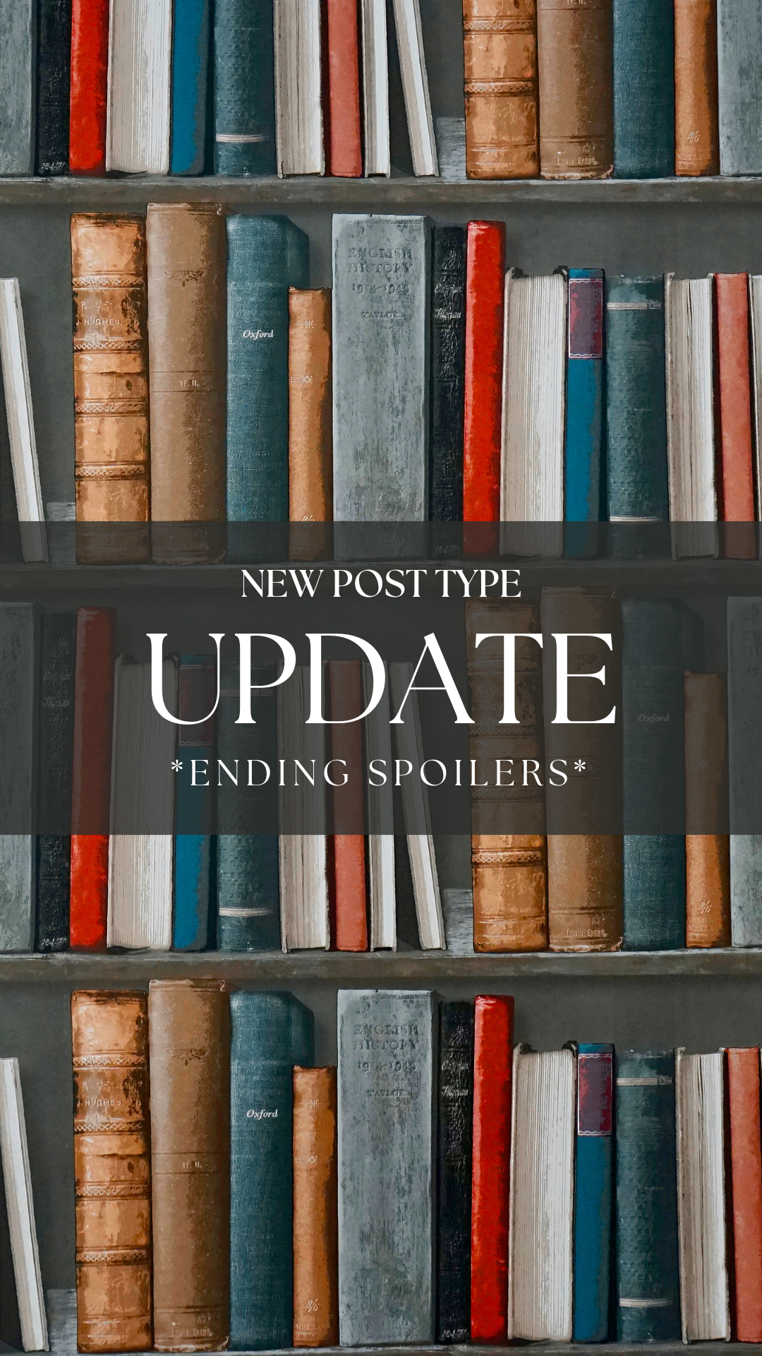 Announcement: Ending Spoiler Posts Coming Soon